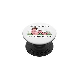 R&eacute;veillez-Vous, salopes, il est Temps de p&eacute;cher PopSockets PopGrip Adh&eacute;sif