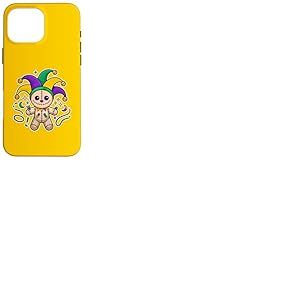 Poup&eacute;e vaudou color&eacute;e Mardi Gras Coque pour iPhone 16 Pro Max