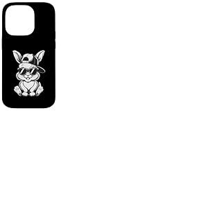 Cool Bunny Fun Hip Hop Swag Coque pour iPhone 14 Pro