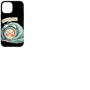 Superbe d&eacute;guisement de r&eacute;veil avec Discours Do It Tomorrow Coque pour iPhone 12 Pro Max