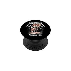 Mozzarella Masters of Pizza Foodie Chef Baking PopSockets PopGrip Adhésif