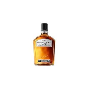 Jack Daniel's Gentleman Jack - Tennessee Whisky 70cl – Double Filtration au Charbon de Bois – Doux et Équilibré – Notes de Caramel, Vanille et Chêne – Idéal en Boisson Pure ou en Cocktail