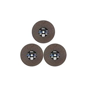 Güde 40541 Disque à tronçonner métal 355 mm (dimensions : 355 x 25,4 mm, compatible avec les tronçonneuses 40534 et 40556) Noir (Lot de 3)