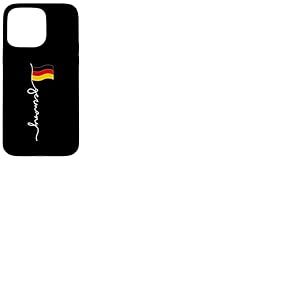&Eacute;cusson Drapeau de l'Allemagne, Voici Un Joli Motif de Drapeau de l'Allemagne Coque pour iPhone 15 Pro Max