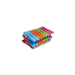 York Lot de 16 Pinces à Papier en Acier à Zinc Multicolore Taille Unique
