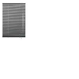 Gardinia Store Vénitien en Aluminium, Fixation au Mur et au Plafond, Kit de Montage Inclus, Store Vénitien Aluminium, Gris Ardoise, 120 x 175 cm (LxH)