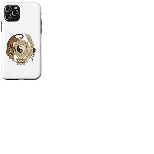 Grue, Tigre, Yin Yang, Mandala, Harmonie, Symbole Nature Coque pour iPhone 11 Pro