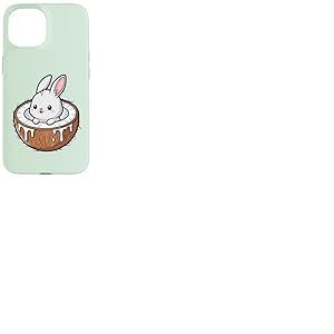 Lapin Mignon en Coco Tropical Coque pour iPhone 15