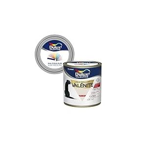 Ma Couleur Sur-mesure par Dulux Valentine – Peinture Laque Glycéro - Grande résistance pour boiseries et ferronneries - Brillant Lin Clair 0,5 L