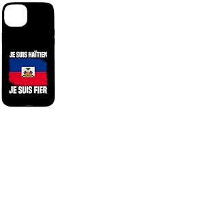 Haiti Design Drapeau Haïti Graphique pour Haïti Coque pour iPhone 15 Plus