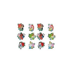 Loungefly - Disney - Princess - Blind Enamel Pin Purchase - Disney Princesses Pin en &Eacute;mail - Broche Fantaisie Mignonne &agrave; Collectionner - pour Les Sacs &agrave; Dos et Sacs - Id&eacute;e de Cadeau - Movies Fans