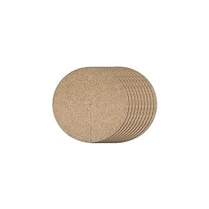 La Cordeline Lot de 10 disques de Chanvre 40cm 600g/m pour Protection Naturelle Contre Le Froid, Mauvaises Herbes