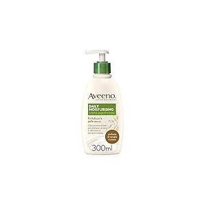 Aveeno Crème corporelle hydratante au yaourt, Daily Moisturising, parfum vanille et avoine, peaux normales à sèches, 300 ml