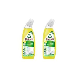 Rainett Gel WC Ecologique Citron Ecolabel 750 ml (Lot de 2)