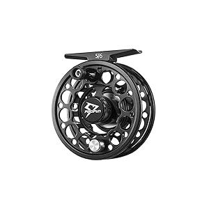 Piscifun &ndash; Moulinet de p&ecirc;che &agrave; la Mouche Sword avec Corps en Alliage d'aluminium usin&eacute; CNC 3/4, 5/6, 7/8, 9/10 (Noir, Gris m&eacute;tal, Rose, Gris spacial), Fly Reel Black, Sword Fly Reel 5/6wt