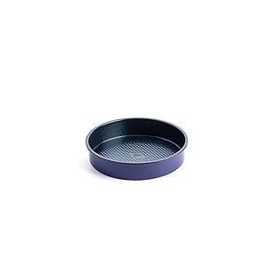 Blue Diamond Moule à Gâteaux Rond Antiadhésif 23cm, Bleu