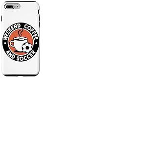 Caf&eacute; du Week-End Et Sports De Football Aiment Les Amateurs Coque pour iPhone 7 Plus/8 Plus
