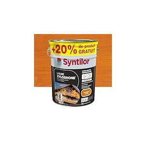 Syntilor - Lasure Xylodhone® Ultra Hautes Performances 8 Ans Pin d'Orégon Satiné 5L+20%