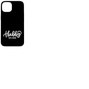 Hubby Est 2026 Just Married Lune de Miel Cadeaux pour Couples Coque pour iPhone 13