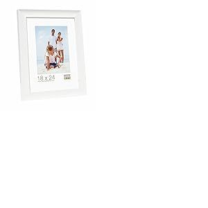 Deknudt Frames S43WK1 Cadre Photo Résine Blanc 20 x 28 cm