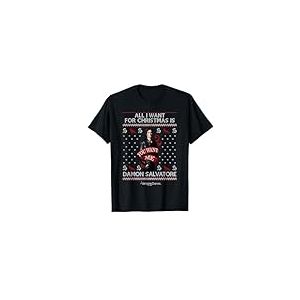 Vampire Diaries All I Want for Christmas is Damon Salvatore T-Shirt