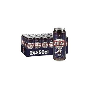 Atlas Bi&egrave;re Blonde Pack 24 Canettes 50cl