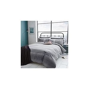 Catherine Lanfield Parure de lit Denim Grey 140 x 200 + 70 x 90 cm