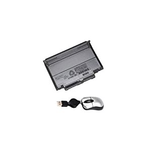 amsahr CF-VZSU51W-05 Ersatz Batterie f&uuml;r Panasonic CF-VZSU51W, CF-VZSU51JS (5800mAh, 10.8V) Umfassen Mini Optische Maus schwarz