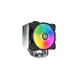 Ventilateur ARGB 85 mm avec éclairage RVB, haute performance et faible bruit, idéal pour les systèmes de refroidissement sur PC.