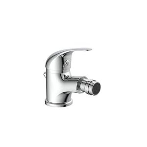 SCHÜTTE ATHOS 41200 Robinet de bidet avec bonde et tige de tirette, mitigeur pivotant de marque Chromé