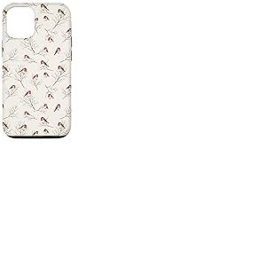 Vintage Redbreast Branches d'hiver Nues Coque pour iPhone 12/12 Pro