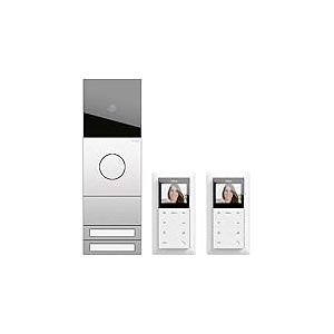 GIRA ZFH-Paket Video 2417000 Système 106 Kit d'interphone en Acier Inoxydable 4010337033950