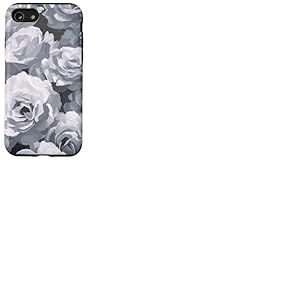 Fleurs Nature Peinture à l'huile Fleurs Roses Coque pour iPhone SE (2020) / 7 / 8
