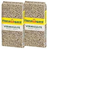 Floragard Vermiculite 1-2 mm, Am&eacute;lioration Tout-en-Un pour Votre Jardin - 2x5l