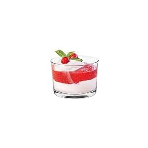 Glasmark KROSNO 1992 Coupelles à Dessert en Verre Coupelles à Glace Set de 6 Coupelles à Salade à Snack Petites Coupelle en Verre pour Dessert Glace Salade 6x150 ml