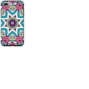 Mandala d&eacute;coratif aux Couleurs Vives Coque pour iPhone 7 Plus/8 Plus