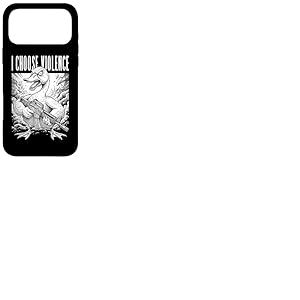 I Choose Violence Fusil d'assaut dr&ocirc;le en col&egrave;re et Silly Goose Coque pour iPhone 17 Pro Max
