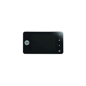 Yale Judas &eacute;lectronique num&eacute;rique &agrave; Auto-imagerie 45-4500-1440-00-6011, Argent, Vue en Direct, cam&eacute;ra de Haute qualit&eacute;, Angle de Vision de 105&deg;, Enregistrement d'images, Sonnette int&eacute;gr&eacute;e