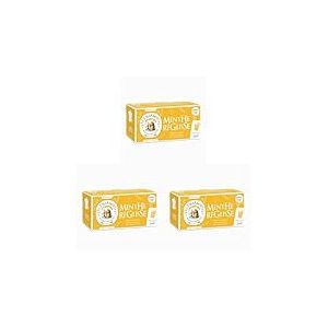 Les 2 Marmottes Infusion Menthe Réglisse, Gourmande, Tisane Menthe Poivrée et Menthe Douce, Fraiche et Boisée, Infusion Incontournable, A Consommer Chaud ou Froid, 30 Sachets, 42 g (Lot de 3)