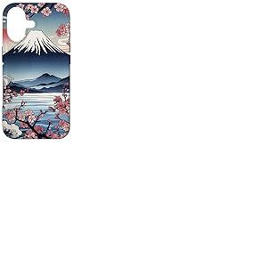 Arbre Japonais Sakura Garden Geisha Mount Fuji Cherry Blossom Tree Coque pour iPhone 17
