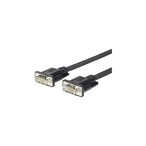 VivoLink provgamc4.6 4.6 m VGA (D-Sub), VGA (D-Sub) Noir Câble VGA – Câbles VGA (4,6 m, VGA (D-Sub), VGA (D-Sub), mâle/mâle, Noir)