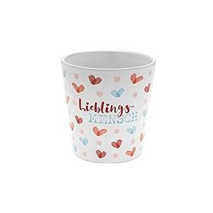 GRUSS & CO Pot de Fleurs en grès Multicolore 10 cm