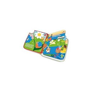 Clementoni | Le Livre Interactif des Animaux pour B&eacute;b&eacute;s 12 Mois+ | Livre Sonore &Eacute;ducatif | 6 Pages Illustr&eacute;es | 3 Boutons Lumineux | Effet Coucou | Poign&eacute;e de Transport | Jouet &Eacute;veil Musical
