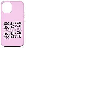 Bichette surnom Cadeau Fille Femme Couple Saint-Valentin Coque pour iPhone 12/12 Pro