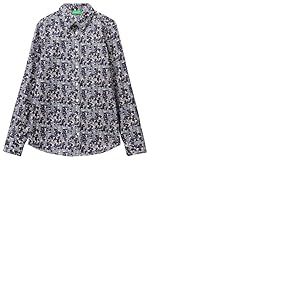 United Colors of Benetton Chemise 5oa95q8u4, Multicolore 69j, XXS Femme