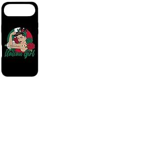 Drapeau Italien incassable pour Femme avec Inscription &laquo; Pride Roses &raquo; Coque pour iPhone Air