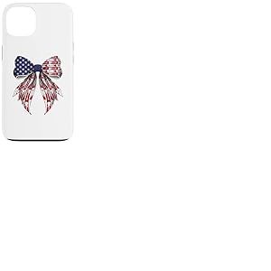 Guitare bassiste 4 juillet drapeau américain Coque pour iPhone 13
