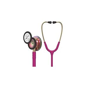 3M Littmann Stéthoscope de Surveillance Classic III, Tubulure Framboise, Rainbow Edition, 69 cm, 5806