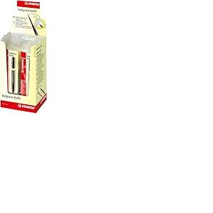 STABILO Recharge - Lot x 10 recharges stylo bille STABILO pointball - Noir