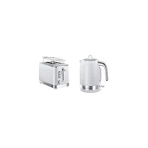 Russell Hobbs Set Petit Déjeuner Bouilloire et Grille-Pain Toaster XL Inspire - 24360-70 et 24370-56